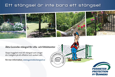 Äkta Gunnebo-stängsel Äkta Gunnebo-stängsel