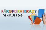 Färgförvirrad? Färgförvirrad?
