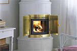 Hett med kamin i l�genhet