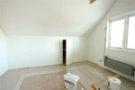 M�la �ver tapeten, underarbetet