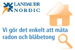 Mät radon och blåbetong Mät radon och blåbetong