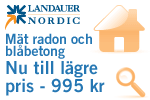 Mät radon och blåbetong Mät radon och blåbetong