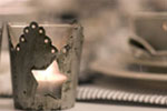 ”Shabby Chic” p� bordet i jul