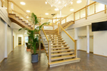 Trappan tillf�r design till hemmet