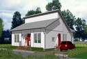 Putsade hus