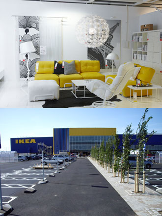 IKEAs nya varuhus i Malmö