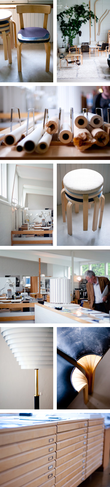 Alvar Aaltos studio Helsingfors