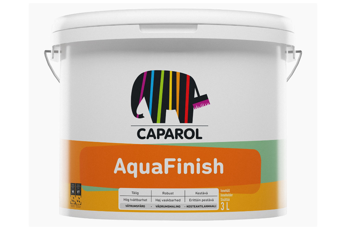 Aqua finish för badrum och tvättstugor - Se mer på vår hemsida