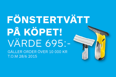 Fönstertvätt på köpet! Fönstertvätt på köpet!