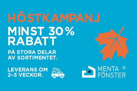 Höstkampanj 30% rabatt!