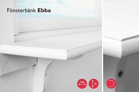 Fönsterbänk Ebba - Se mer på vår hemsida