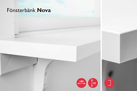 Fönsterbänk Nova - Se mer på vår hemsida
