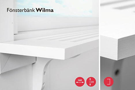 Fönsterbänk Wilma - Se mer på vår hemsida