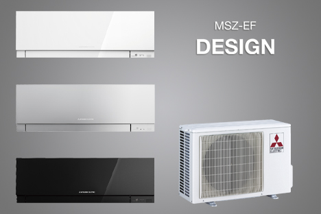 Luft-Luft Värmepump Design (MSZ-EF) - Se mer på vår hemsida