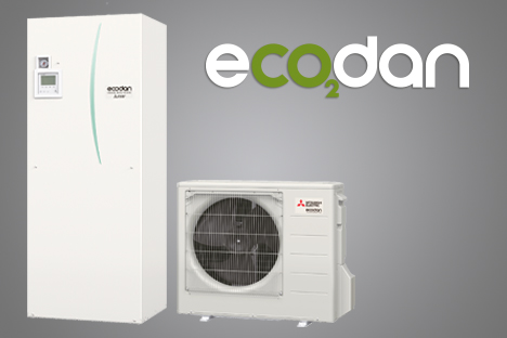 Luft-Vatten Värmepump Ecodan CO2 - Se mer på vår hemsida