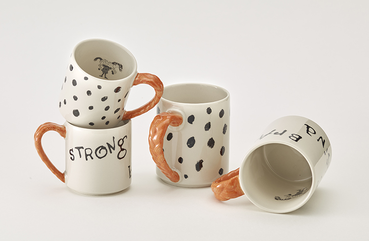 Strong, brave and kind Ny mugg från Design Hose Stockholm