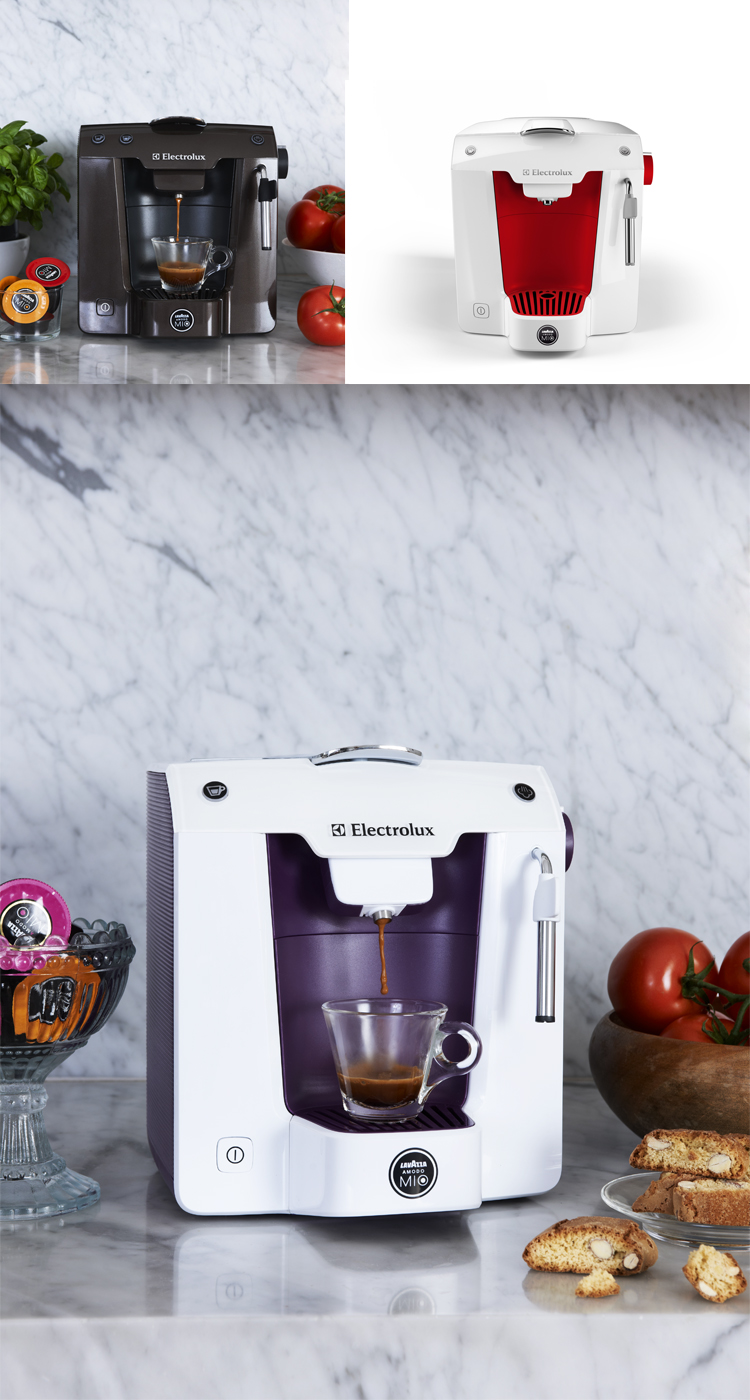 Ny trendig espressomaskin från Lavazza och Electrolux!