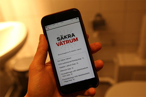 Säkra Våtrum i mobilen