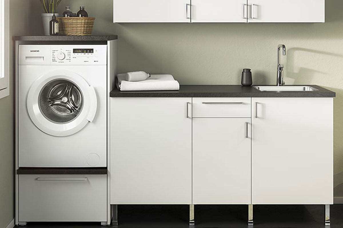 ERGO-ställning för tvättmaskin - Se mer på vår hemsida