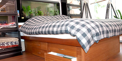 Möbler med multifunktion ger flexibelt hem