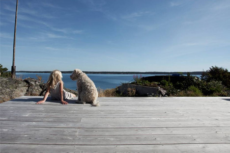 Vacker miljövänlig trall