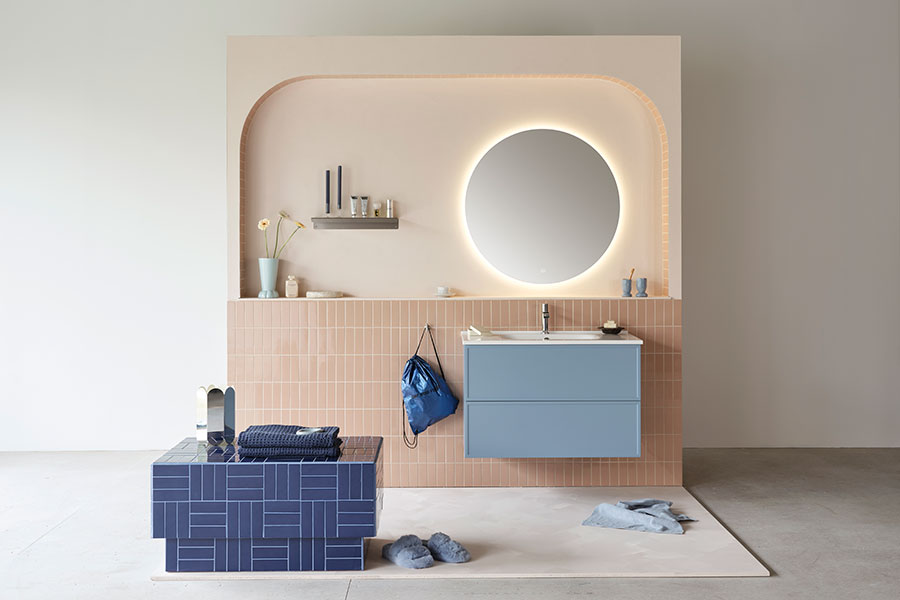 Badrumsinredning Free 900 himmelsblå