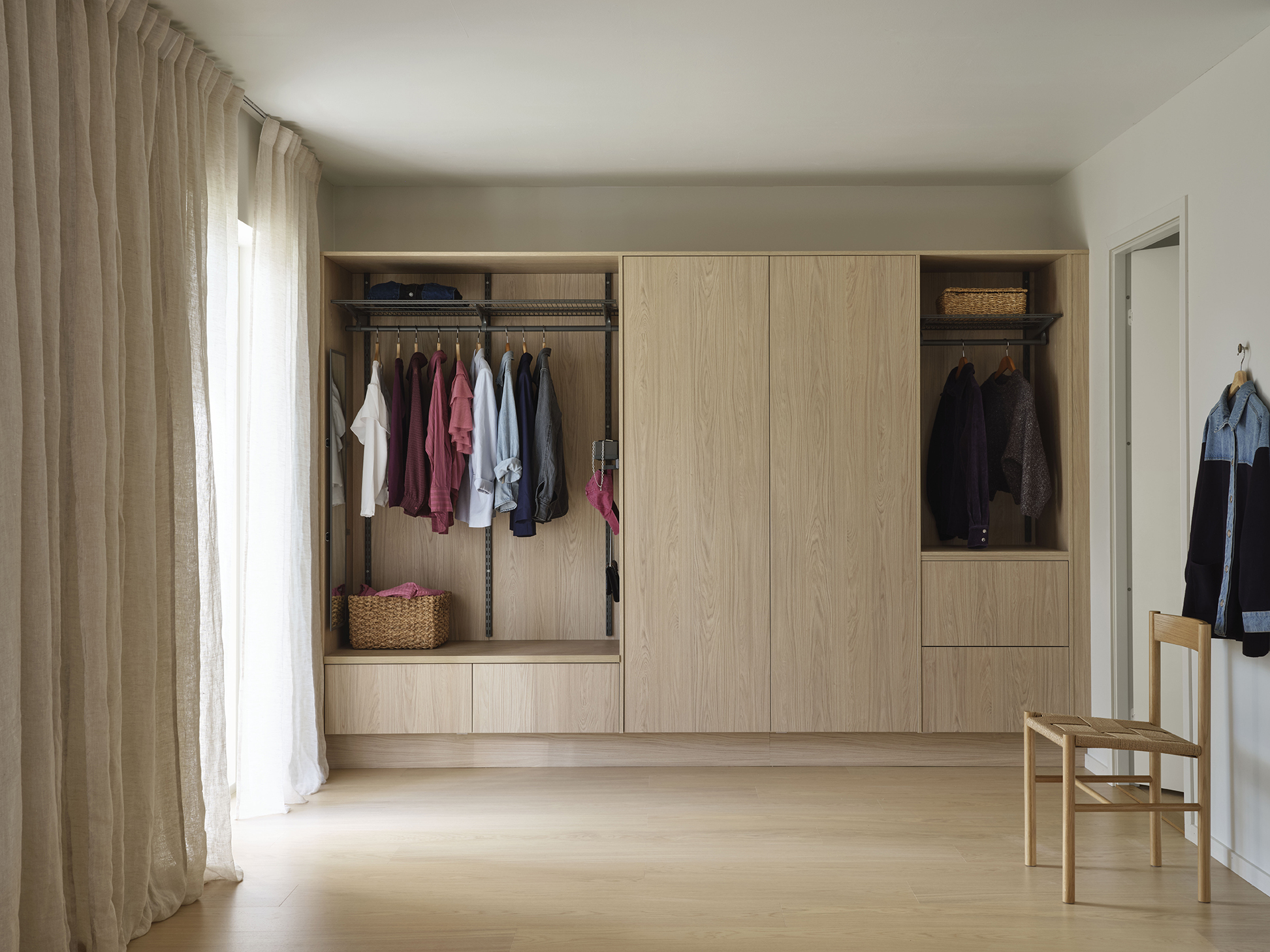 Förvaring Ilse vitpigmenterad ek