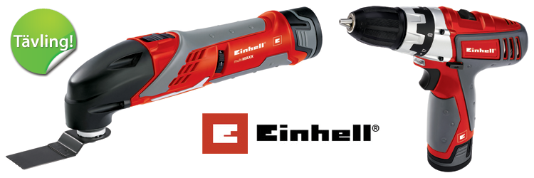 Vinnare i EINHELL tävlingen!