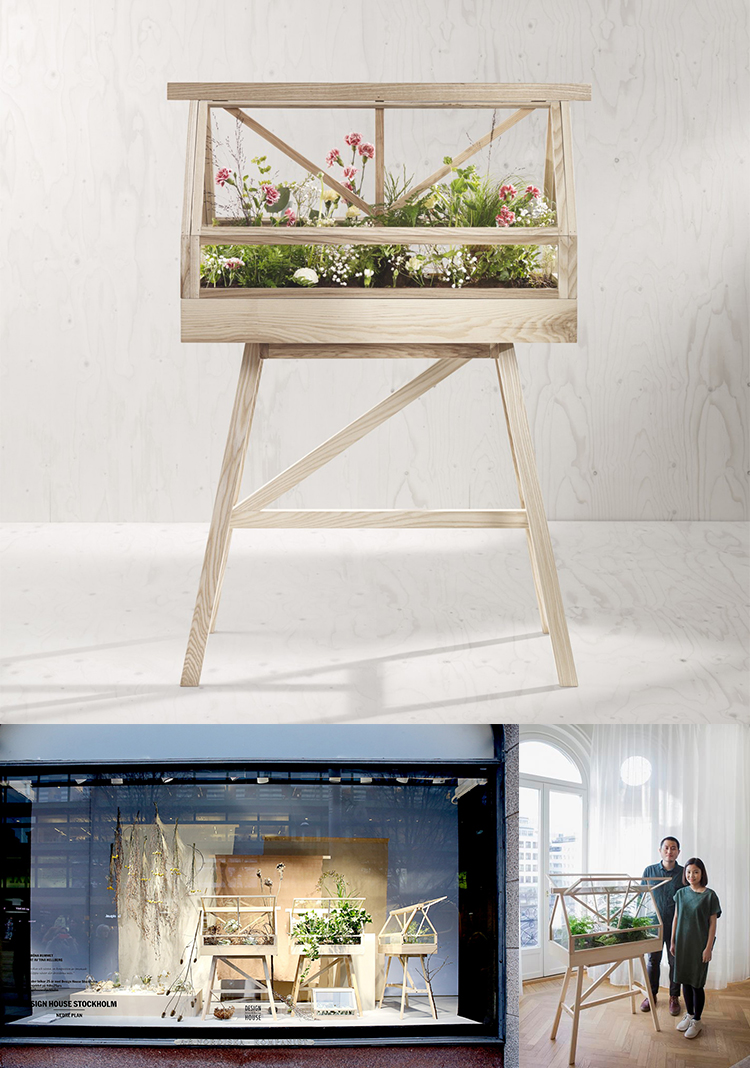 Växthuset Greenhouse designat av Atelier 2+ har prisbelönats med utmärkelsen Årets Möbel 2017 Foto: Design House Stockholm