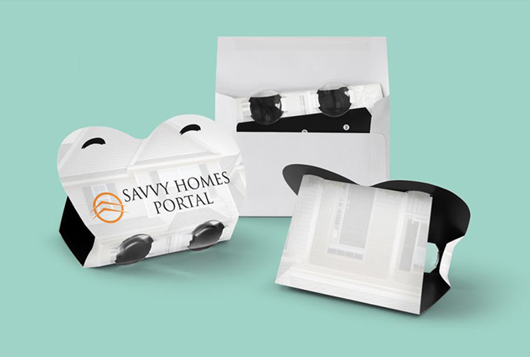 VR glasögon för bostadsjakt från Savvy Homes Portal